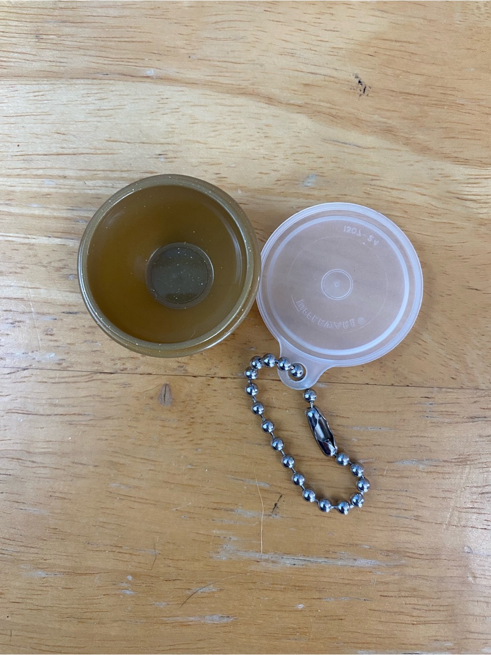 Mini Tupperware Bowl Keychain - Picture 3 of 4